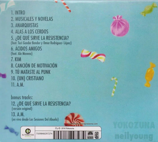 Neilyoung - Yokozuna - Disco Cd Con 13 Canciones