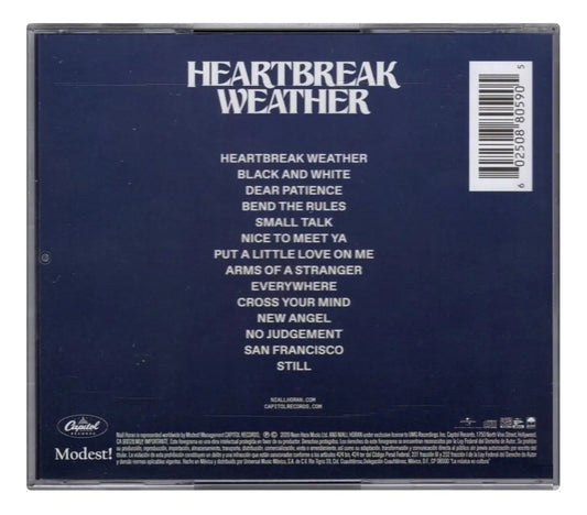Niall Horan - Heartbreak Weather - Disco Cd