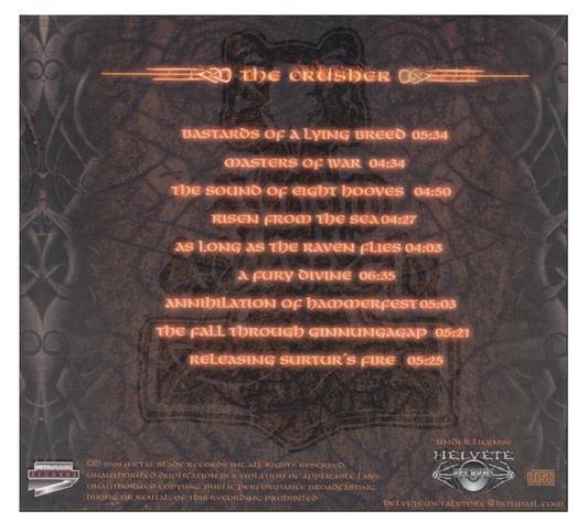 Amon Amarth The Crusher Importado Disco Cd