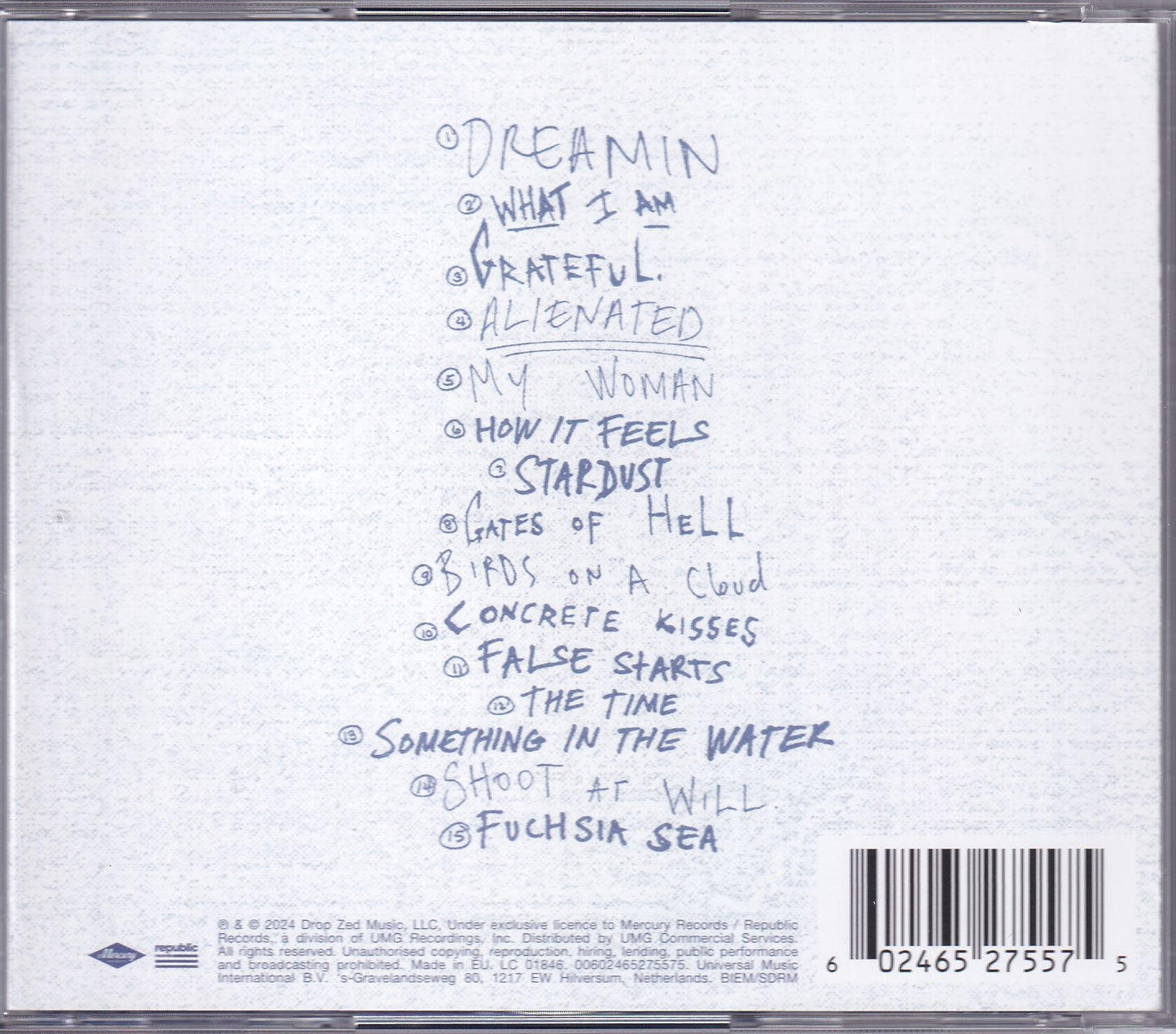 Zayn Room Under The Stairs Disco Cd