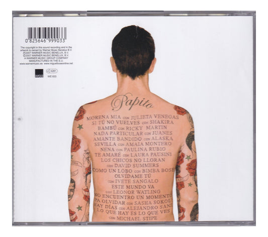 Miguel Bose Papito Disco Cd