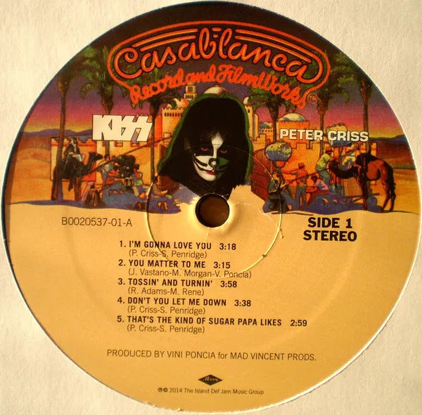 Kiss Peter Criss Lp Vinyl