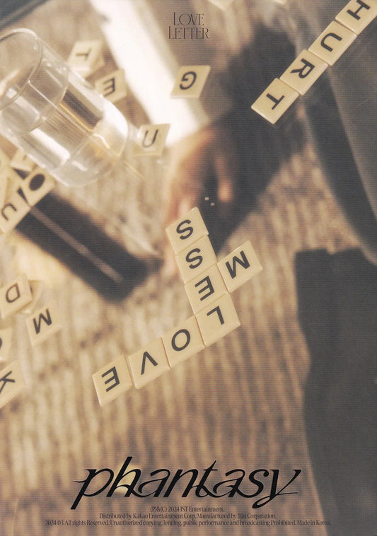 The Boyz Album Phantasy Pt.3 Love Letter VERSIÓN WRITE