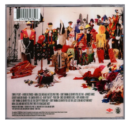 Elton John Reg Strikes Back Disco Cd