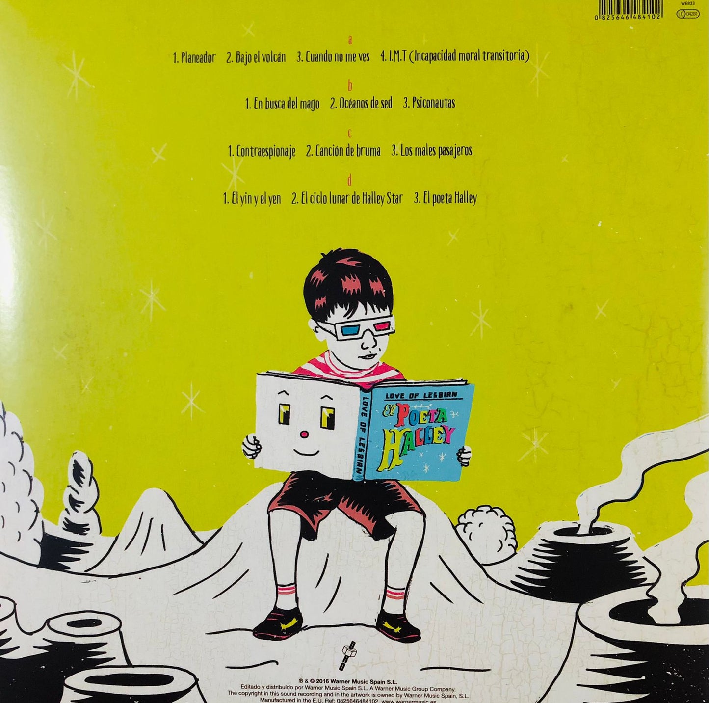 Love Of Lesbian El Poeta Halley Disco Cd + 2 Lp Vinyl