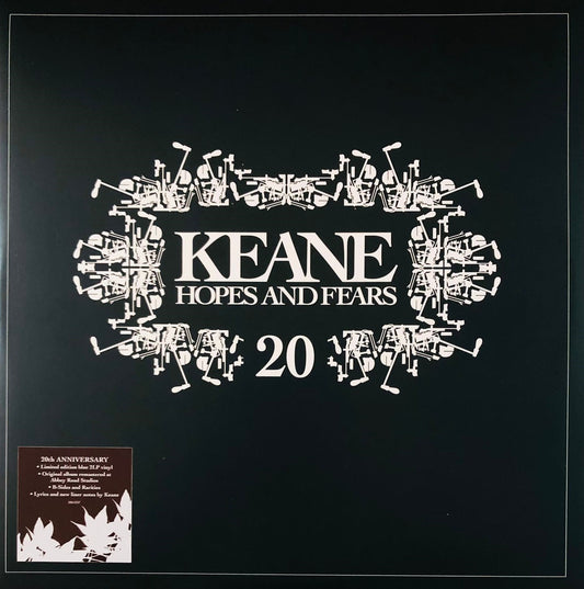 Keane Hopes And Fears 20th Anniversary Gatefold 2 Lp Vinyl