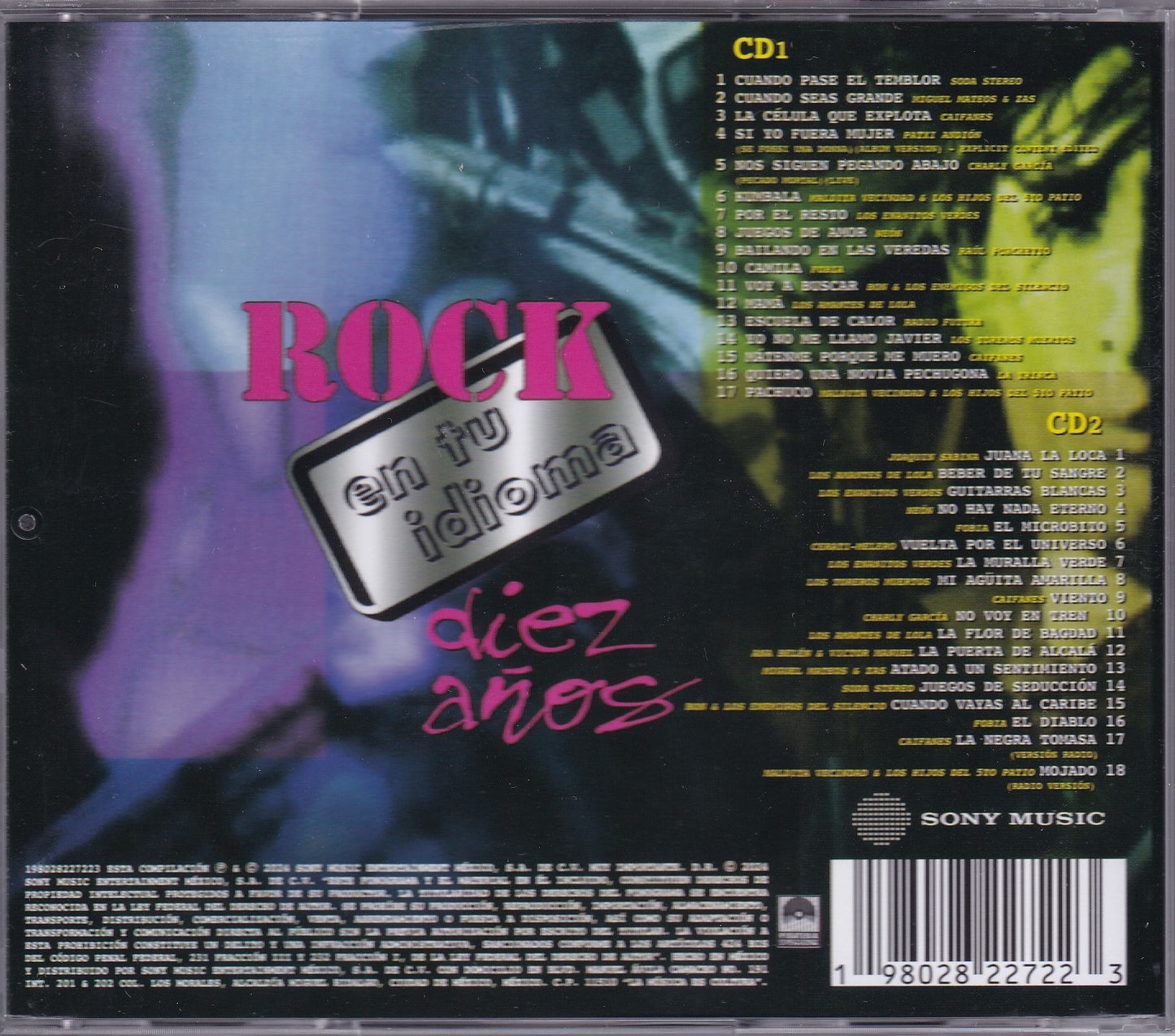 Las Clasicas De La Cumbia Disco Cd