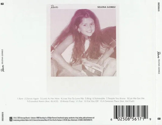 Selena Gomez Rare Cd