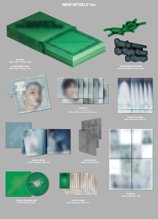 Seventeen 5th Album Happy Burstday NEW MYSELF