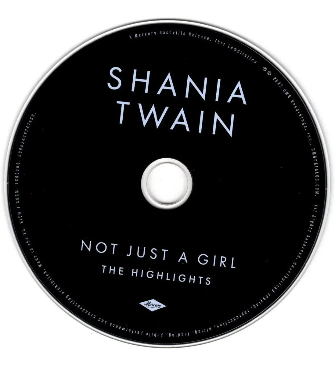 Shania Twain Not Just A Girl / The Highlight Disco Cd