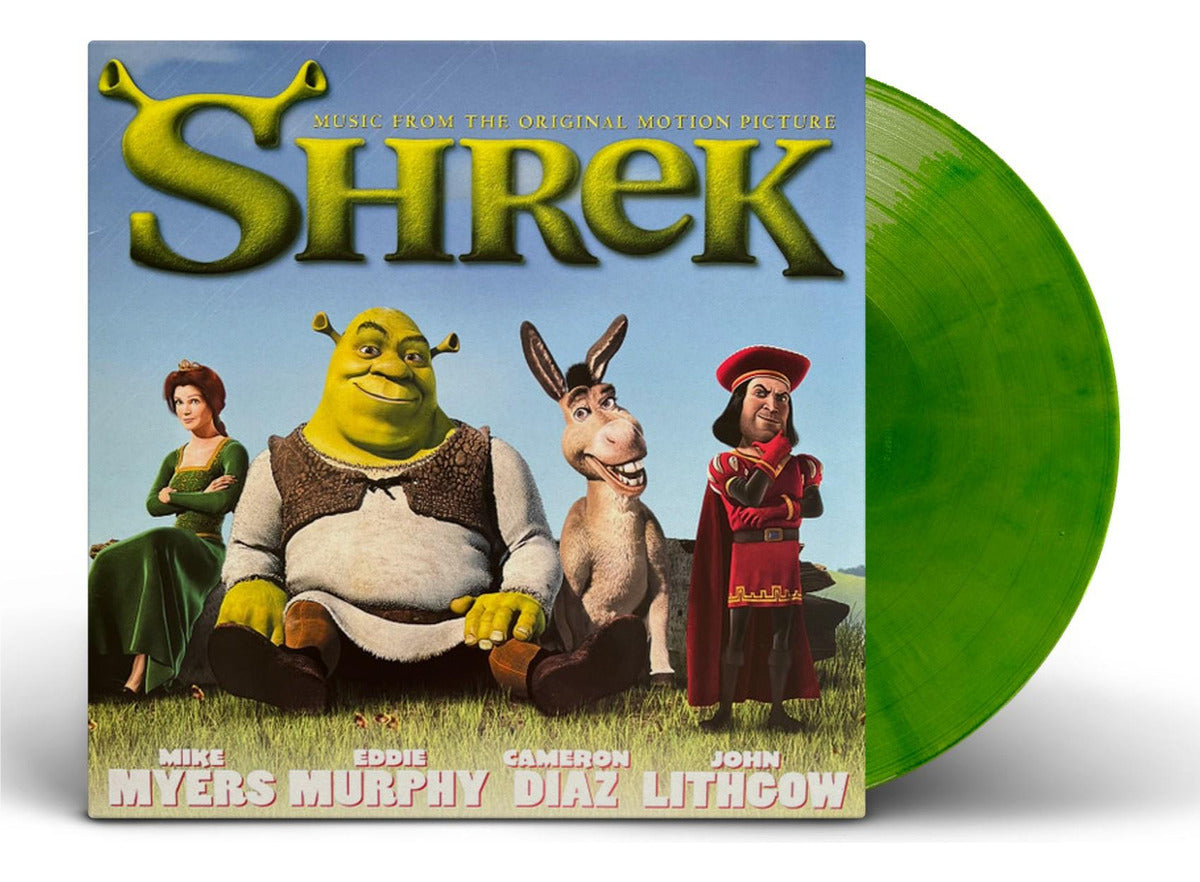 Shrek Soundtrack Exclusive Swamp Green Lp Vinyl Edición Limitada
