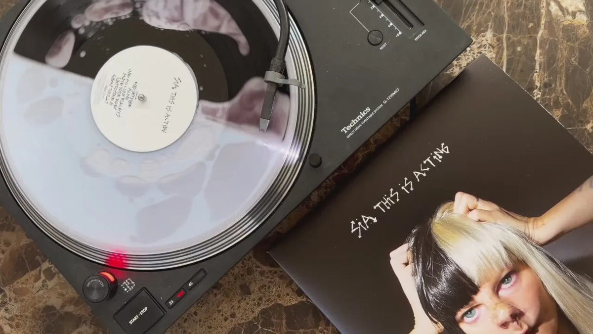 Sia This Is Acting Exclusive Black & White Liquid Lp Vinyl
