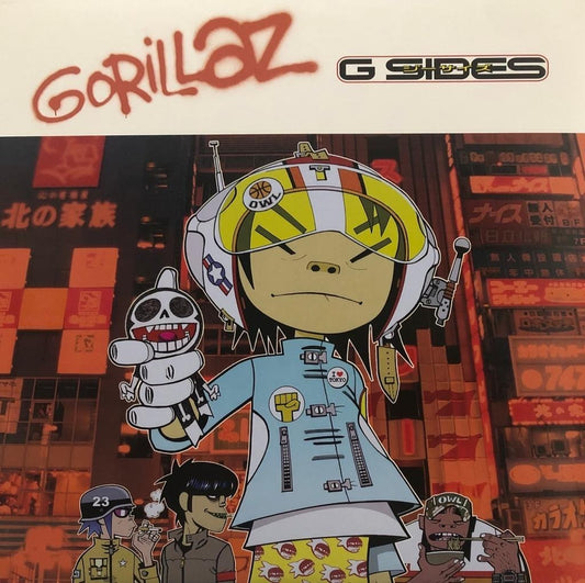 Gorillaz G Sides Lp Acetato Vinyl