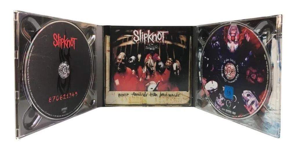 Slipknot Disco Cd + Dvd // 25 Canciones
