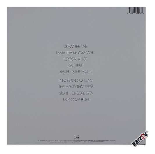 Aerosmith Draw The Line Lp Vinyl