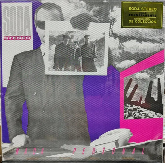 Soda Stereo Nada Personal Lp Vinyl