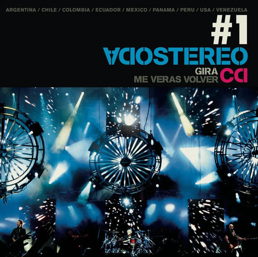 Soda Stereo Gira Me Veras Volver Volumen 1 Disco Cd