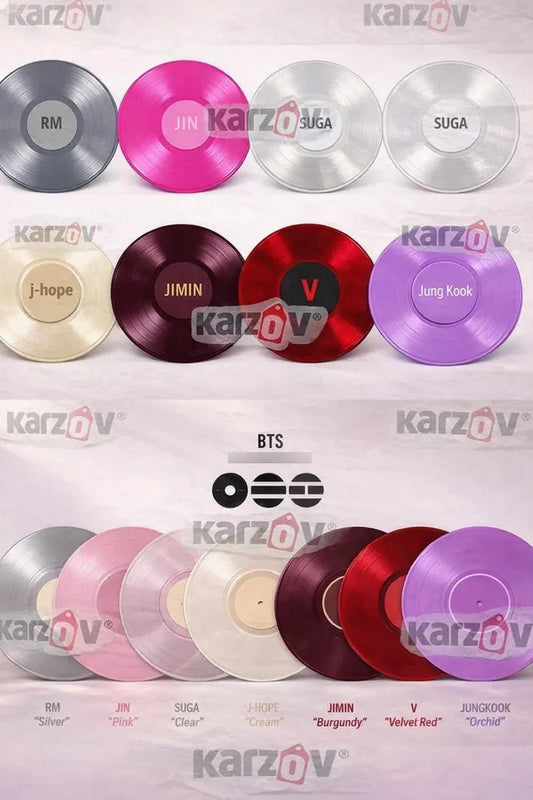 Bts The 5th Album Arirang Lp Vinyl Clear Suga