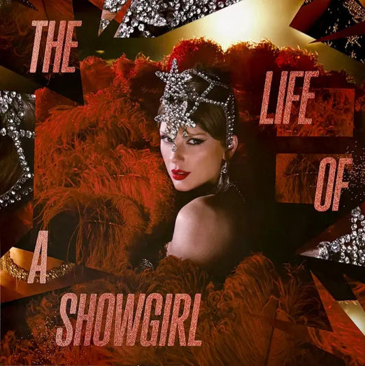 Taylor Swift The Life Of A Showgirl Champagne Red Lp Vinyl