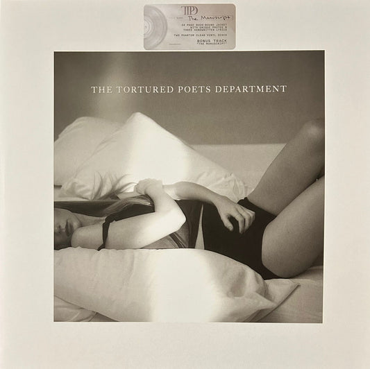 Taylor Swift Tortured Poets Department Clear 2 Lp Vinyl