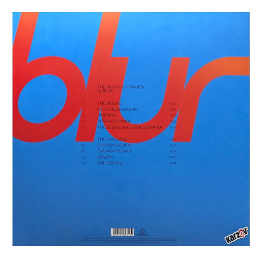 Blur The Ballad Of Darren Lp Vinyl