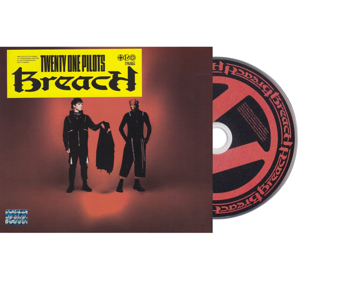Twenty One Pilots Breach 2025 Digipack Cd