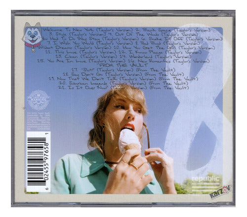 Taylor Swift 1989 Deluxe Taylors Version Green Disco Cd