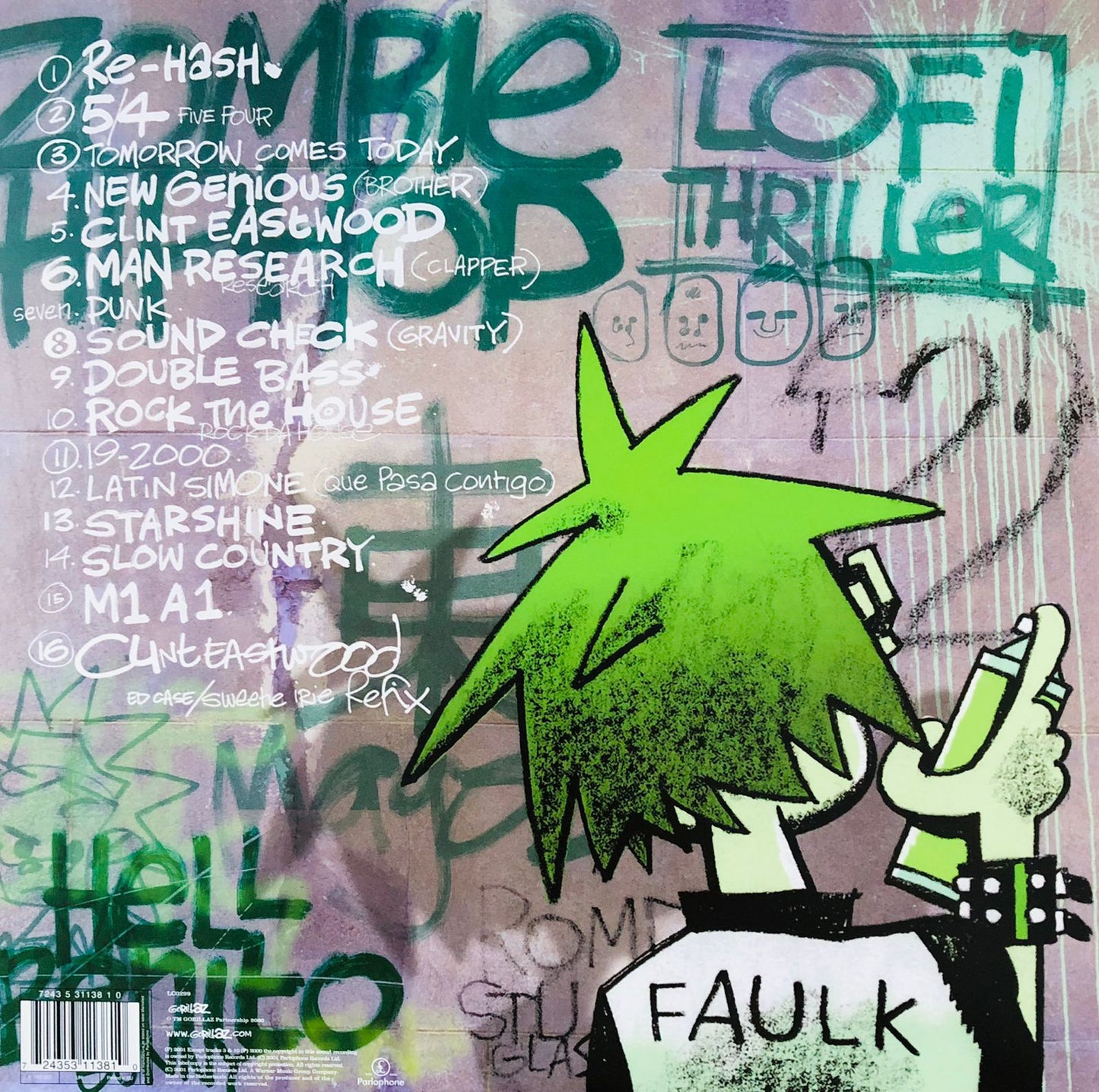 Gorillaz Importado 2 Lp Vinyl