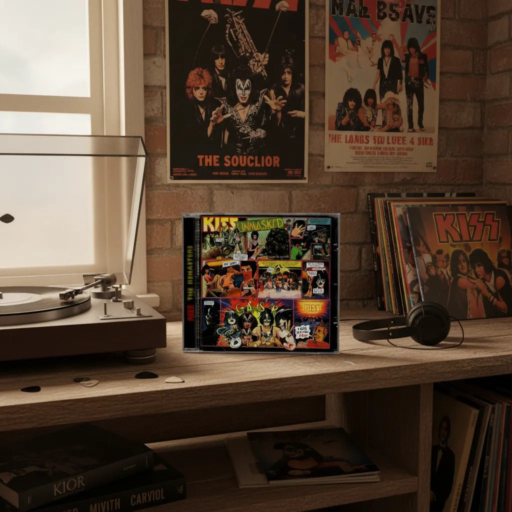 Kiss Unmasked Disco Cd (11 Canciones)