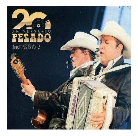 Pesado 20 Aniversario En Directo 93 13 Vol 2 2 DiscosCd + Dvd