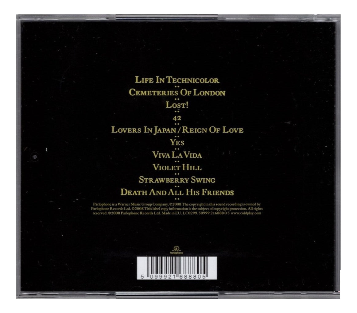 Viva La Vida Or Death And All His Friends Coldplay Cd