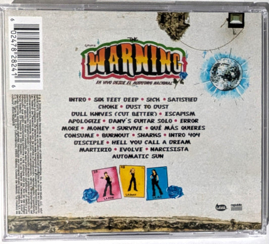 The Warning Live From Auditorio Nacional Cdmx Disco 2025 Cd