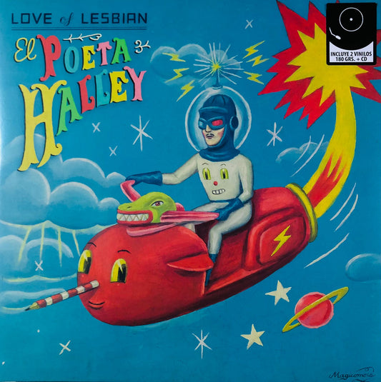 Love Of Lesbian El Poeta Halley Disco Cd + 2 Lp Vinyl
