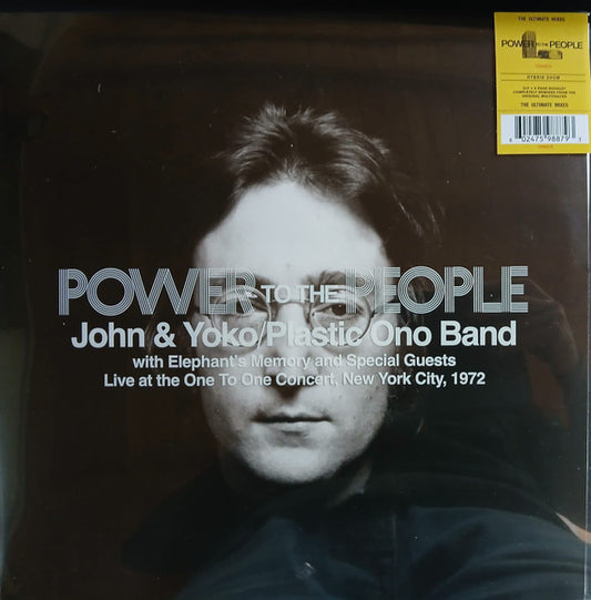 John Yoko Plastic Ono Band Power To The People Lp Vinyl Importado Doble