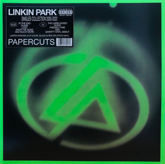 Linkin Park Papercuts Singles Collection Splatter 2 Lp Vinyl
