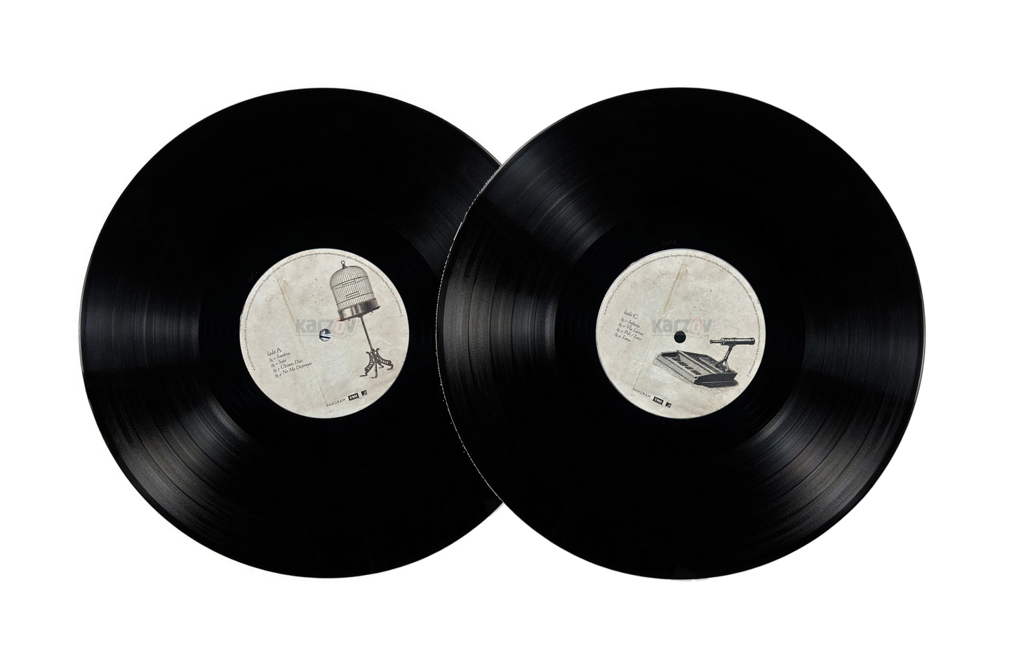 Zoe Musica De Fondo Unplugged Mtv NEGRO Black 2 Lp Vinyl