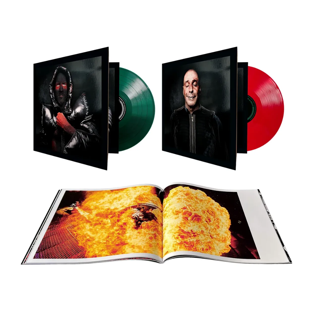 Rammstein Live In Mexico City Limited Colored 4 Lp Vinyl