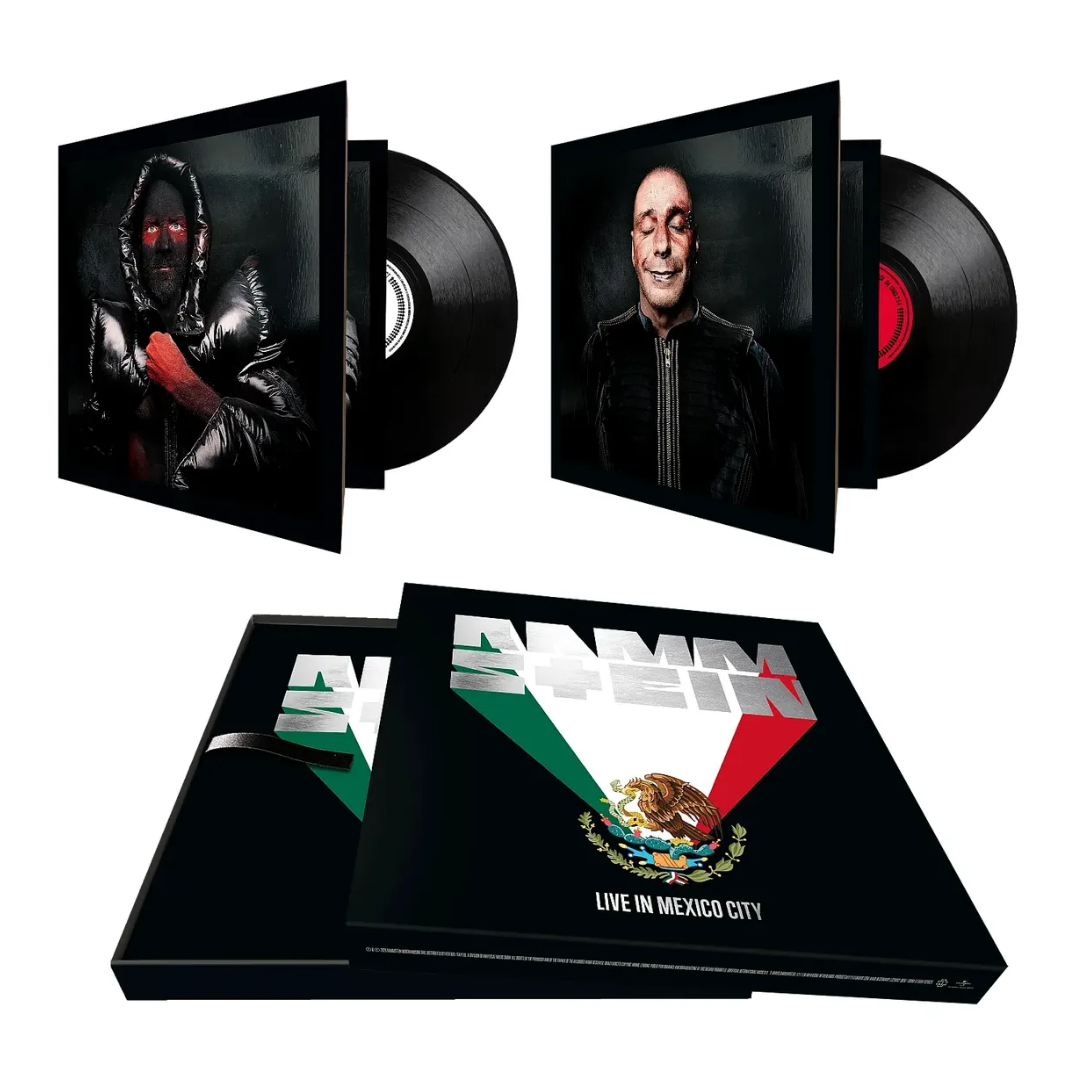 Rammstein Live In Mexico City Black Edition 4 Lp Vinyl