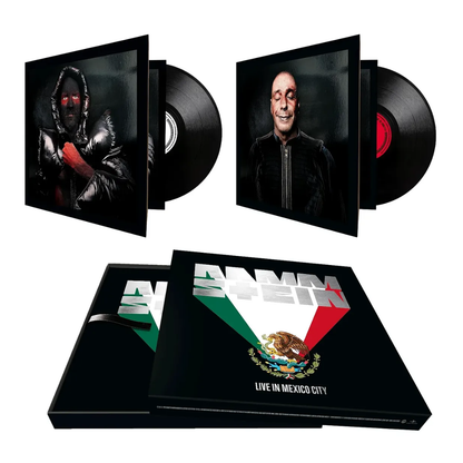 Rammstein Live In Mexico City Black Edition 4 Lp Vinyl