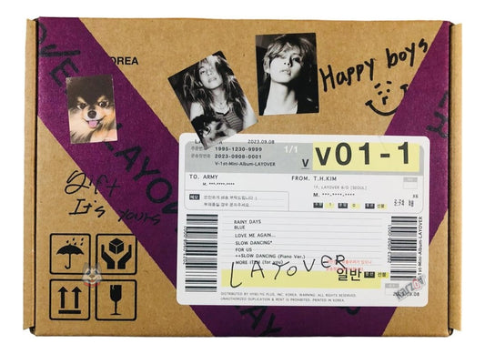 V / Bts Layover Album Version C (Morado)