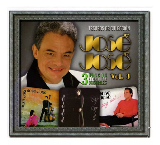 Jose Jose - Tesoros De Coleccion / Vol 3 Tres - Boxset 3 Cd