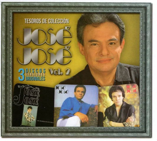 Jose Jose - Tesoros De Coleccion / Vol 2 Dos - Boxset 3 Cd