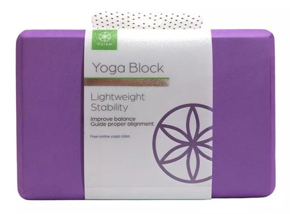 Ladrillo De Yoga Azul Foamy Block Gaiam