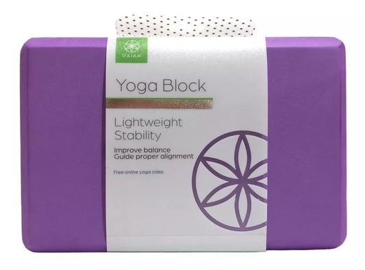 Ladrillo De Yoga Azul Foamy Block Gaiam