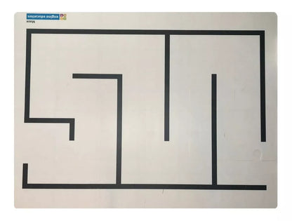 Tapete Rompecabezas Laberinto 24 Pzs (200 X 150 Cm)