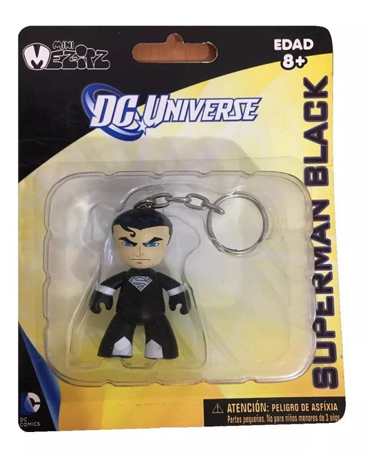 Superman Black Dc Universe Mini Mezitz Mez-itz Llavero