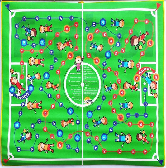 Tapete Didactico Soccer Champ Niños 135 X 130cm