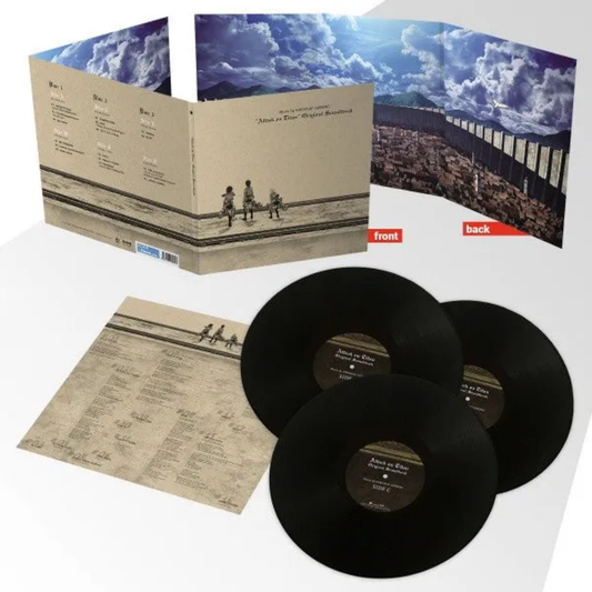 Attack On Titan Season 1 Hiroyuki Sawano 3 Lp Vinyl