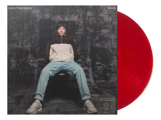 Louis Tomlinson Walls Lp Acetato Vinyl / Rojo