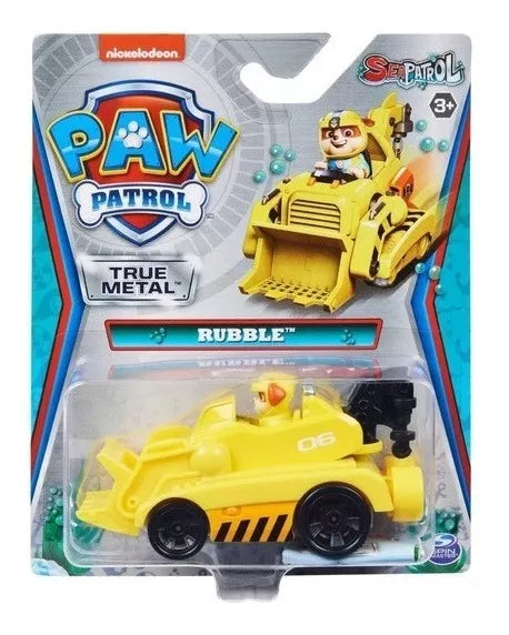Paw Patrol Carro Vehiculo Die-cast Pup Metal / Modelo amarillo